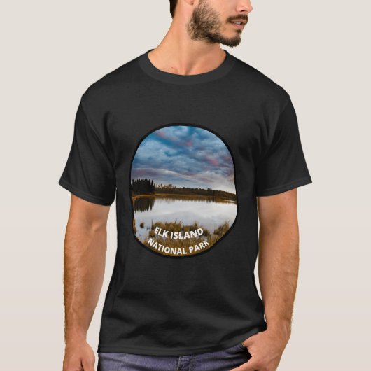 Nationaal Park Elk eiland T-shirt (Voorkant)