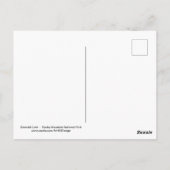 Nationaal park Emerald Lake - Rocky Mountain Briefkaart (Achterkant)