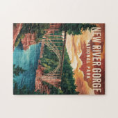 Nationaal park en natuurgebied New River Gorge Legpuzzel (Horizontaal)
