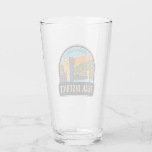 Nationaal Park Engeland van het district Peak Glas (Achterkant)