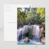 Nationaal park Erawan, Thailandia, Briefkaart (Voorkant / Achterkant)