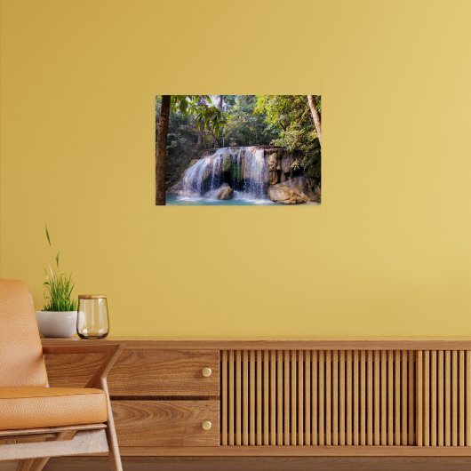 Nationaal park Erawan, Thailandia, Poster (Woonkamer 2)
