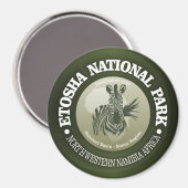 Nationaal park Etosha Magneet (Voorkant / Achterkant)