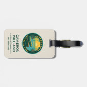 Nationaal park Everglades Bagagelabel (Achterkant horizontaal)