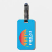 Nationaal park Everglades Bagagelabel (Achterkant verticaal)