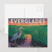 Nationaal park Everglades Briefkaart (Voorkant / Achterkant)