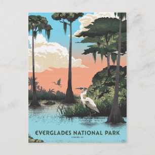 Nationaal park Everglades Briefkaart