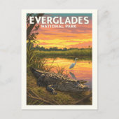 Nationaal Park Everglades Briefkaart (Voorkant)