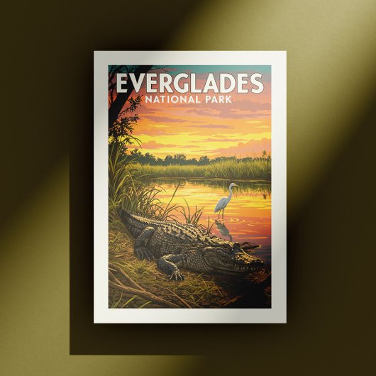Nationaal Park Everglades Briefkaart