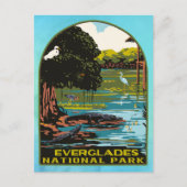Nationaal park Everglades Briefkaart (Voorkant)