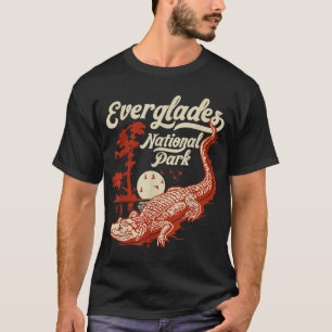 Nationaal park Everglades  Crocodile Alligat T-shirt