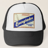 Nationaal park Everglades (Egret) Trucker Pet (Voorkant)