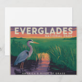 Nationaal park Everglades Feestdagenkaart (Voorkant / Achterkant)