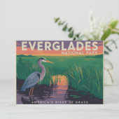 Nationaal park Everglades Feestdagenkaart (Staand voorkant)