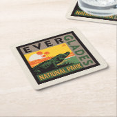 Nationaal park Everglades | Florida Kartonnen Onderzetters (Schuin)