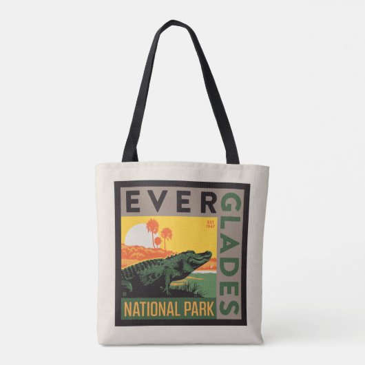 Nationaal park Everglades | Florida Tote Bag (Achterkant)