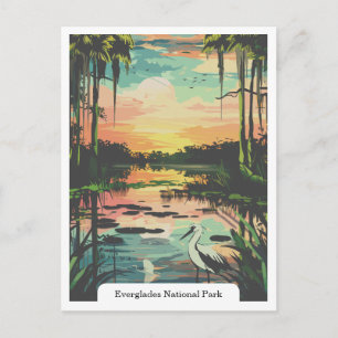 Nationaal park Everglades, Florida USA Briefkaart
