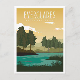 Nationaal park Everglades Florida USA Reizen Briefkaart