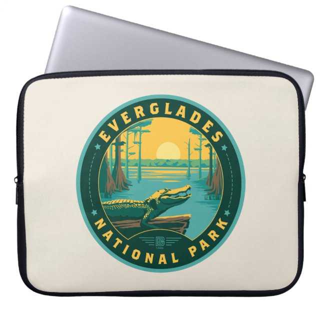Nationaal park Everglades Laptop Sleeve (Voorkant)