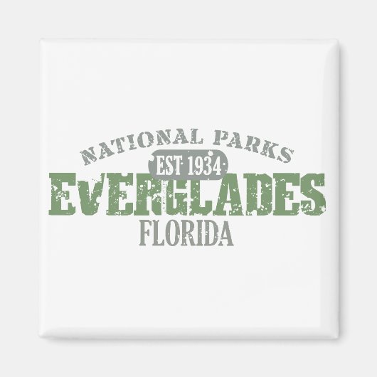 Nationaal park Everglades Magneet (Voorkant)