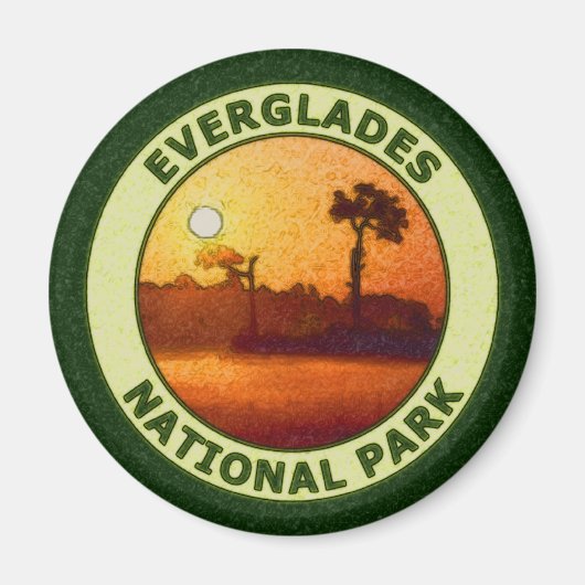 Nationaal park Everglades Magneet (Voorkant)