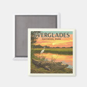 Nationaal Park  Everglades Magneet (Voorkant / Achterkant)
