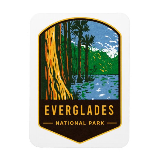 Nationaal park Everglades Magneet (Verticaal)