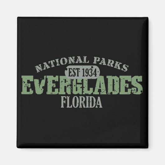 Nationaal park Everglades Magneet (Voorkant)