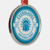 Nationaal park Everglades Metalen Ornament (Rechts)