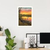Nationaal Park  Everglades Poster (Thuiskantoor)
