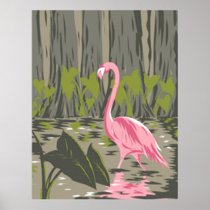 Nationaal park Everglades Poster
