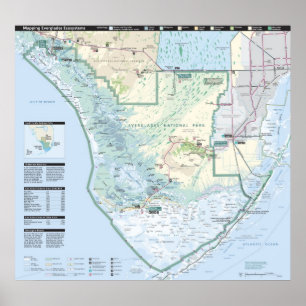 Nationaal park Everglades Poster