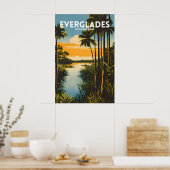 Nationaal park Everglades Poster (Keuken)
