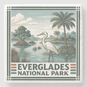 Nationaal park Everglades Stenen Onderzetter