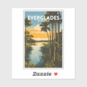 Nationaal park Everglades Sticker (Vel)