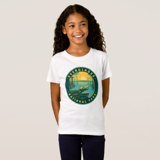 Nationaal park Everglades T-shirt (Voorkant volledig)