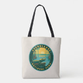 Nationaal park Everglades Tote Bag (Achterkant)