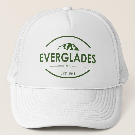 Nationaal park Everglades Trucker Pet (Voorkant)