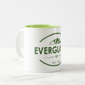 Nationaal park Everglades Tweekleurige Koffiemok (Voorkant links)