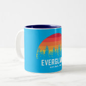 Nationaal park Everglades Tweekleurige Koffiemok (Voorkant links)