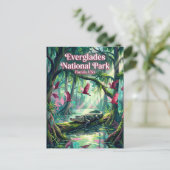 Nationaal park Everglades VS Briefkaart (Staand voorkant)