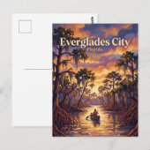 Nationaal park Everglades VS Briefkaart (Voorkant / Achterkant)