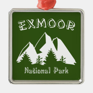 Nationaal park Exmoer Metalen Ornament