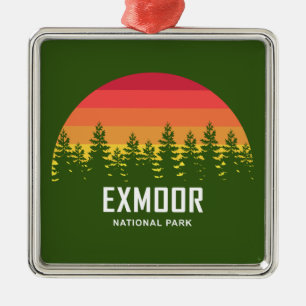 Nationaal park Exmoer Metalen Ornament