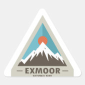 Nationaal park Exmoer Sticker (Voorkant)