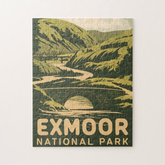 Nationaal Park Exmoor Legpuzzel (Verticaal)