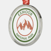 Nationaal park Exmoor Metalen Ornament (Links)