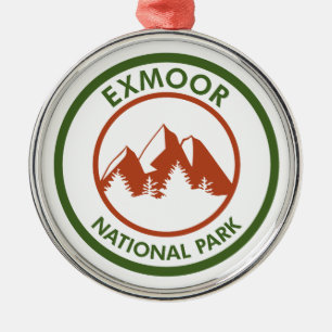 Nationaal park Exmoor Metalen Ornament