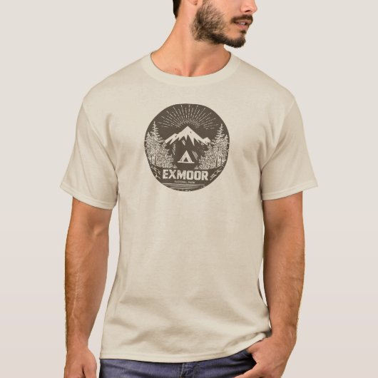 Nationaal park Exmoor T-shirt (Voorkant)