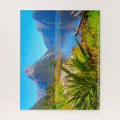 Nationaal Park Fiordland, Nieuw-Zeeland Legpuzzel (Verticaal)